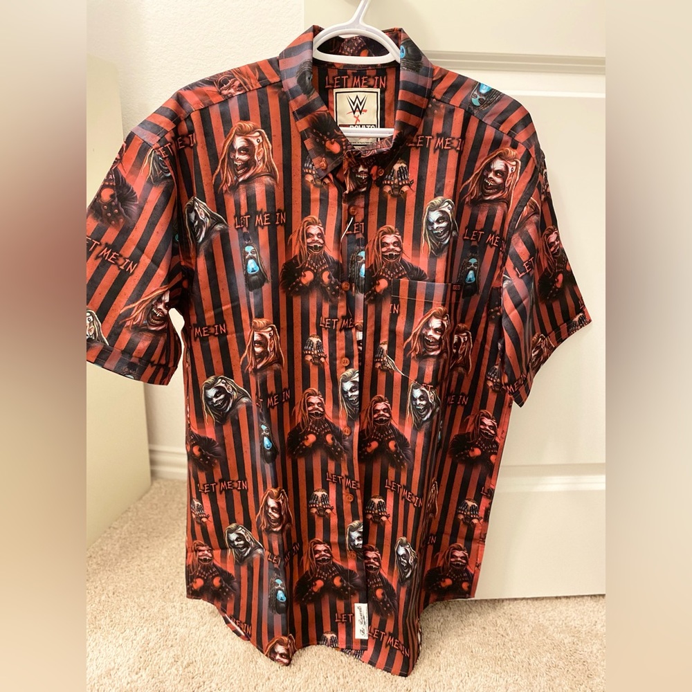 Men’S RSVLT Bray Wyatt “The Fiend” Short Sleeve Shirt